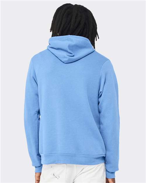 Sponge Fleece Hoodie - OnModelBack - B86306052 - Carolina Blue