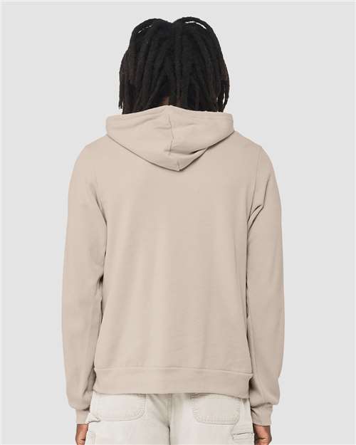 Sponge Fleece Hoodie - OnModelBack - B86306152 - Heather Dust