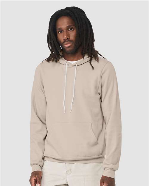 Sponge Fleece Hoodie - OnModelFront - B86306152 - Heather Dust