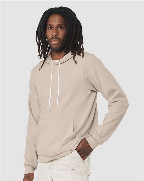 Sponge Fleece Hoodie - OnModelSide - B86306152 - Heather Dust