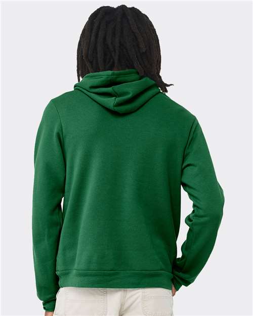 Sponge Fleece Hoodie - OnModelBack - B86306222 - Kelly
