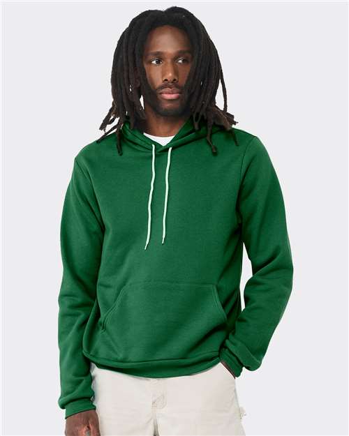 Sponge Fleece Hoodie - OnModelFront - B86306222 - Kelly