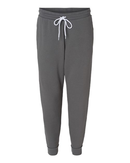 Sponge Fleece Jogger Sweatpants - Front - B36806592 - Asphalt