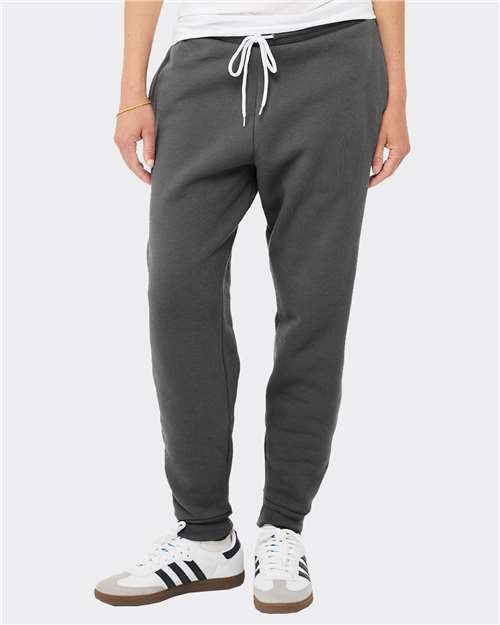 Sponge Fleece Jogger Sweatpants - OnModelFront - B36806592 - Asphalt