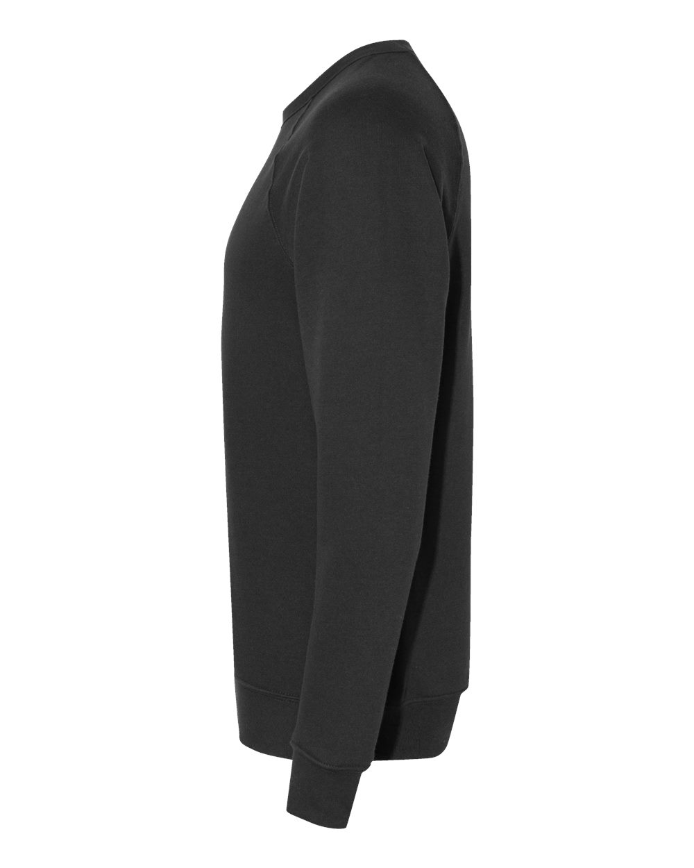 Sponge Fleece Raglan Crewneck Sweatshirt - DirectSide - B85106172 - Vintage Black