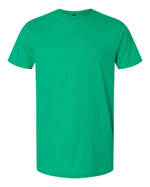 Softstyle® CVC T-Shirt - Front - B00260193 - Kelly Mist