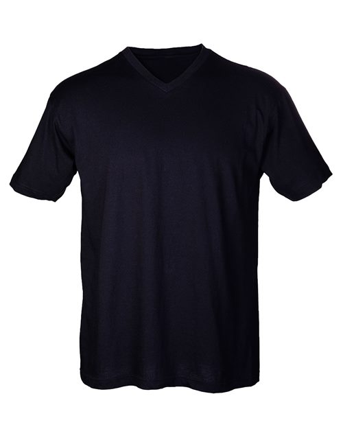 Fine Jersey V-Neck T-Shirt - styleImage