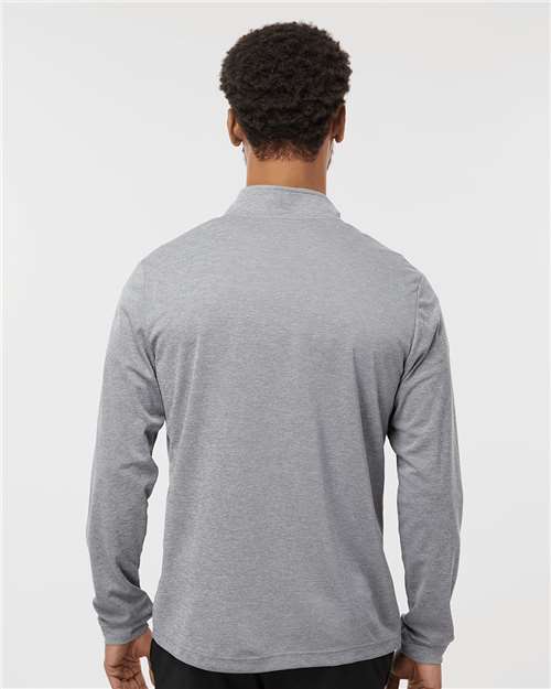 Lightweight Quarter-Zip Pullover - OnModelBack - B01153352 - Grey Three Melange