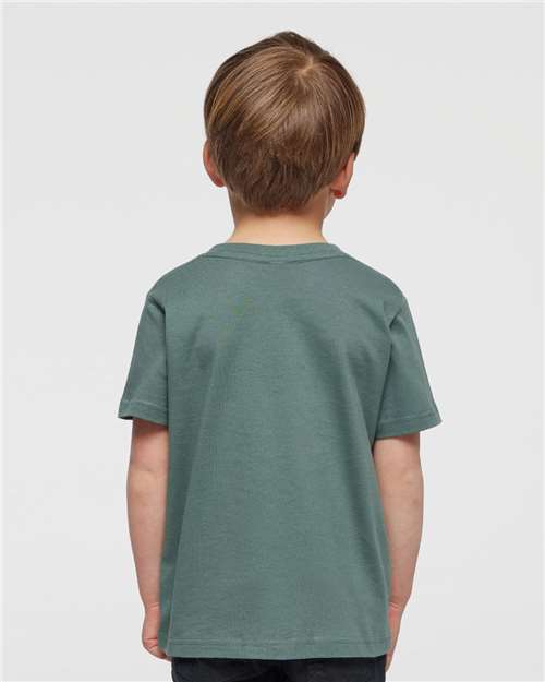 Toddler Fine Jersey Tee - OnModelBack - B31838573 - Basil