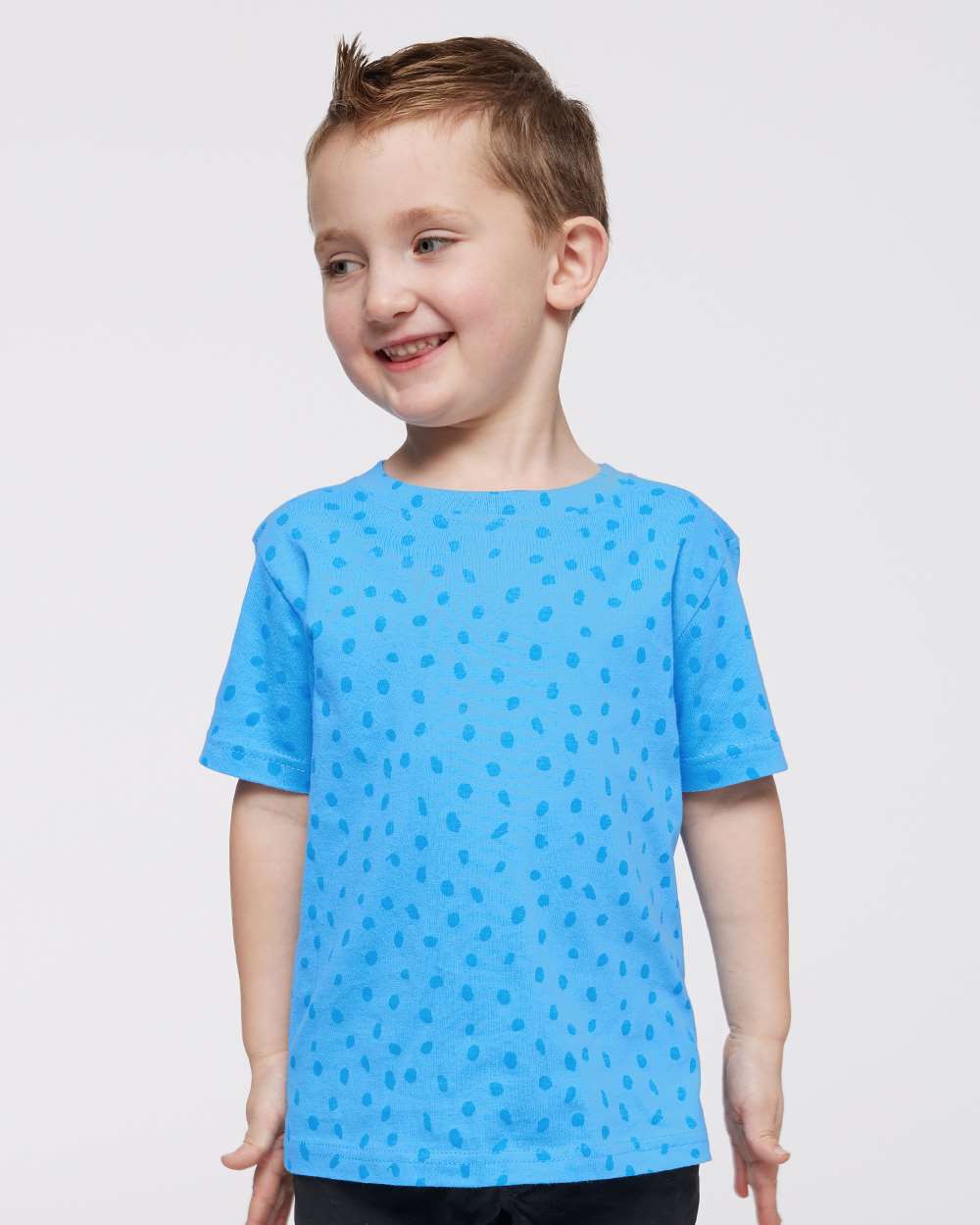 Toddler Fine Jersey Tee - OnModelFront - B31838483 - Tradewind Spot