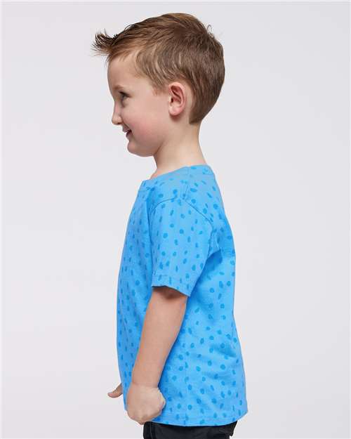 Toddler Fine Jersey Tee - OnModelSide - B31838483 - Tradewind Spot