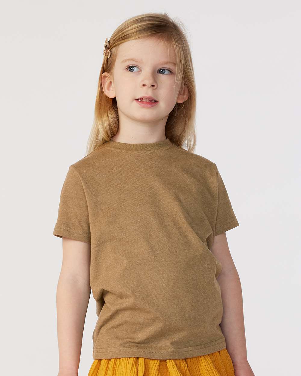 Toddler Fine Jersey Tee - OnModelFront - B31838493 - Vintage Coyote Brown