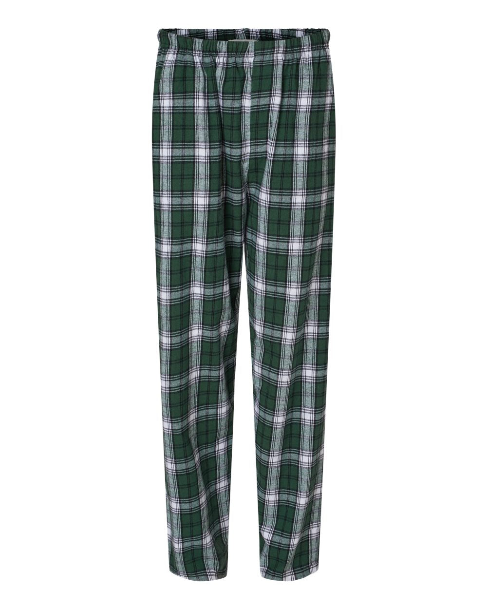 Harley Flannel Pants - Front - B13203922 - Green/ White