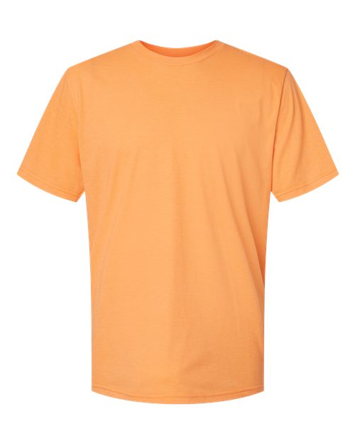 Softstyle® CVC T-Shirt - Front - B00260413 - Tangerine Mist