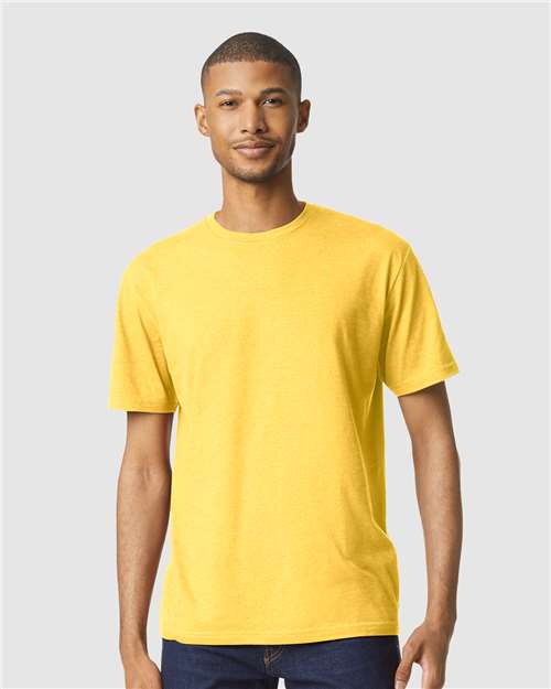 Softstyle® CVC T-Shirt - OnModelFront - B00260433 - Daisy Mist