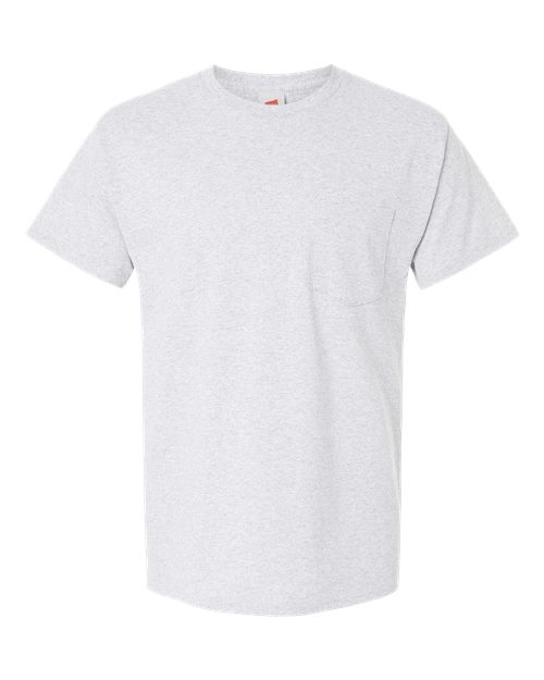 Essential-T Pocket T-Shirt - Front - B11600023 - Ash