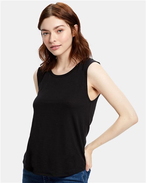 Women's Muscle Tank Top - styleImage