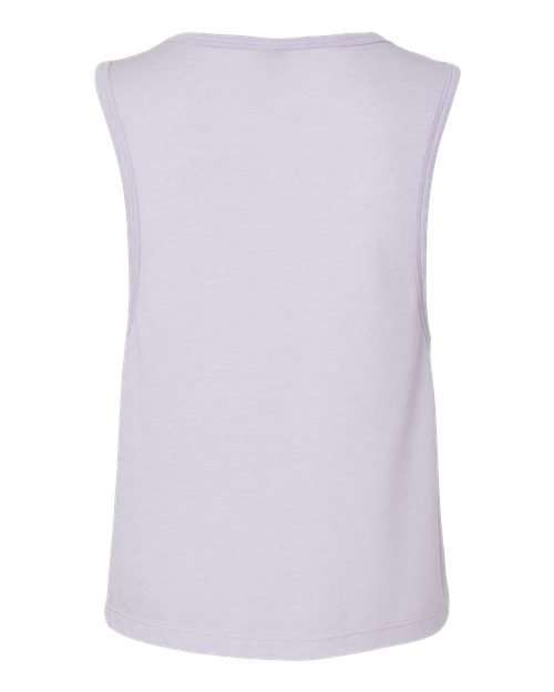 Women's Festival Crop Tank - Back - B03518122 - Lavender