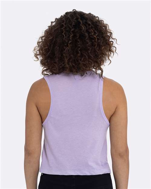 Women's Festival Crop Tank - OnModelBack - B03518122 - Lavender