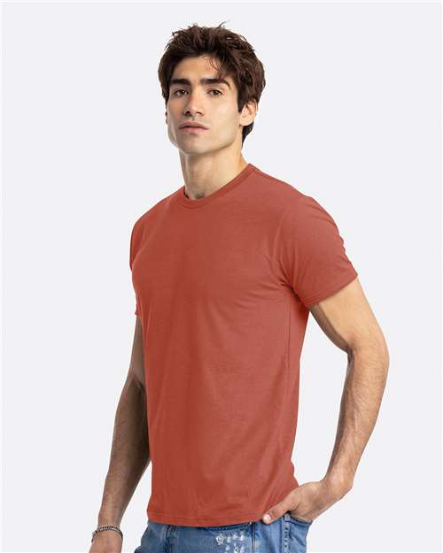 CVC T-Shirt - OnModelSide - B20618962 - Heather Redwood