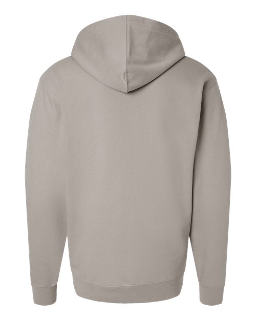 Midweight Hooded Sweatshirt - Back - B23676412 - Cement