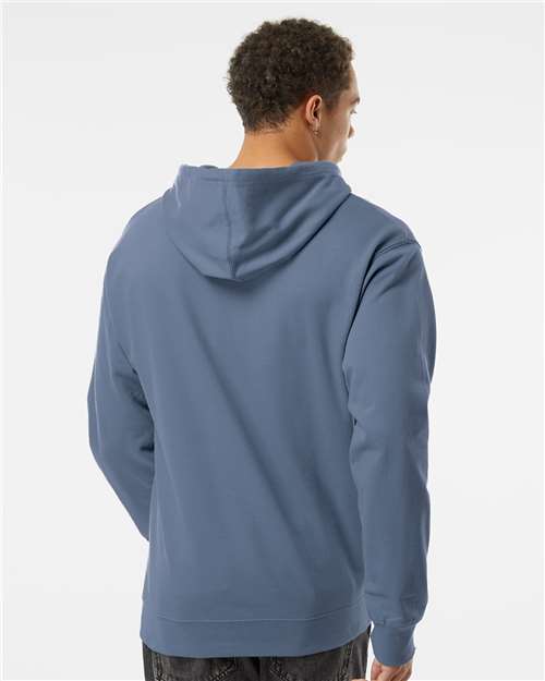 Midweight Hooded Sweatshirt - OnModelBack - B23676423 - Storm Blue