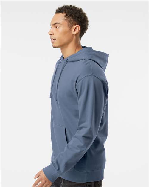Midweight Hooded Sweatshirt - OnModelSide - B23676423 - Storm Blue