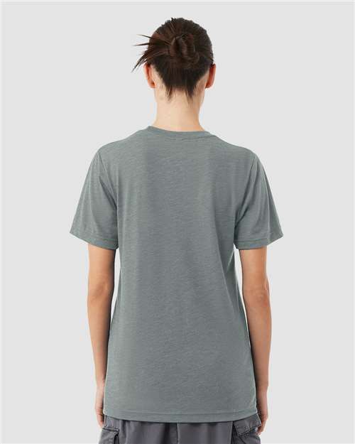 Triblend Tee - OnModelBack - B84706442 - Blue Storm Triblend