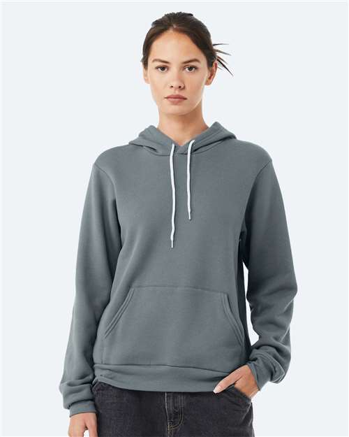 Sponge Fleece Hoodie - OnModelFront - B86306802 - Blue Storm