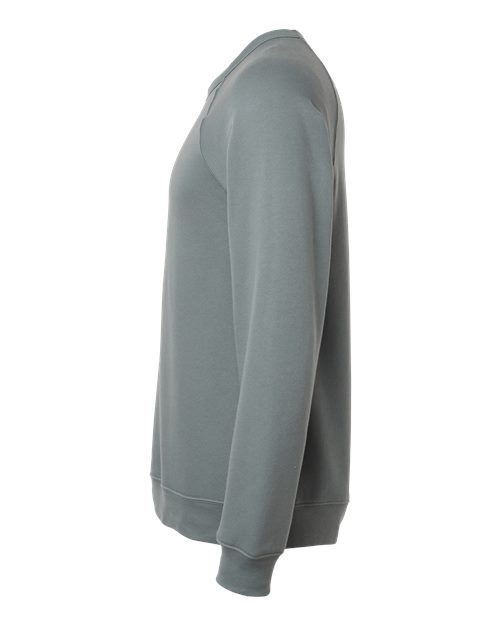Sponge Fleece Raglan Crewneck Sweatshirt - DirectSide - B85106182 - Blue Storm
