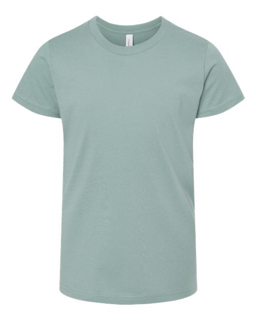 Youth Jersey Tee - Front - B38006563 - Dusty Blue