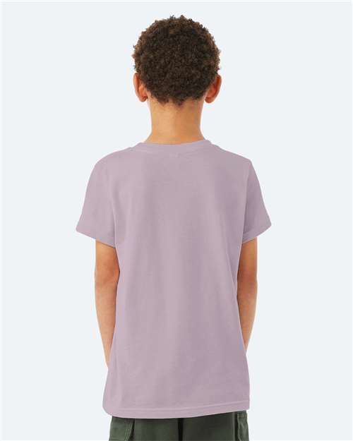 Youth Jersey Tee - OnModelBack - B38006453 - Light Violet