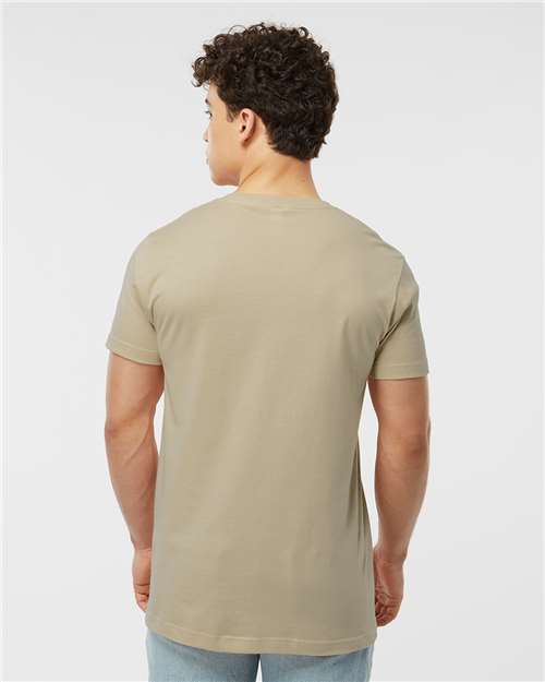 Fine Jersey T-Shirt - OnModelBack - B10259892 - Sand