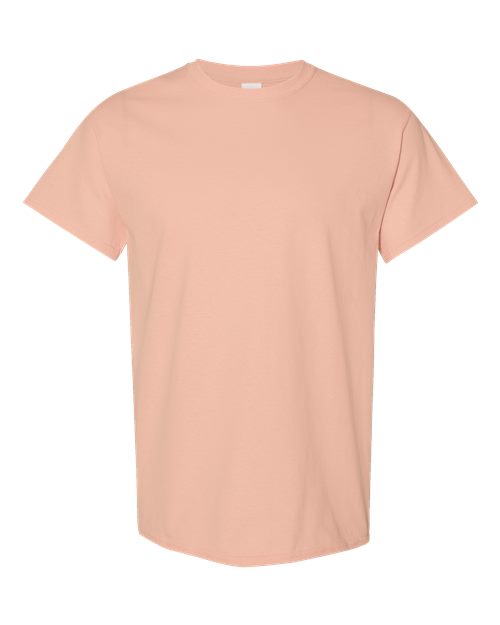 Heavy Cotton™ T-Shirt - Front - B00060333 - Dusty Rose