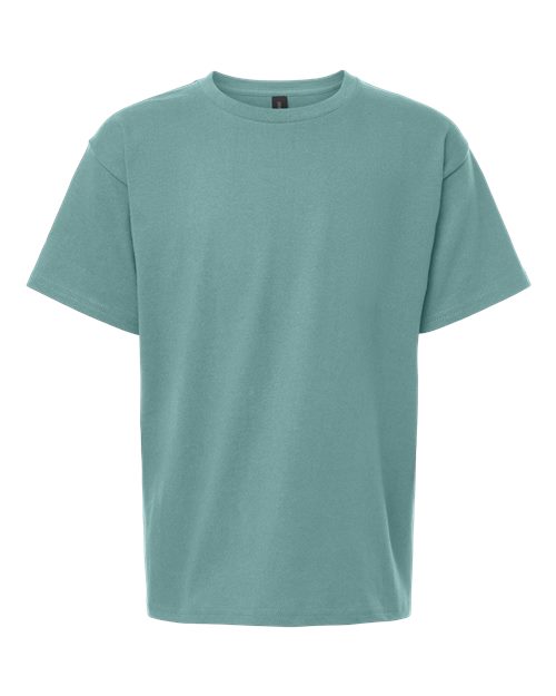Heavy Cotton™ Youth T-Shirt - Front - B31560432 - Aquatic