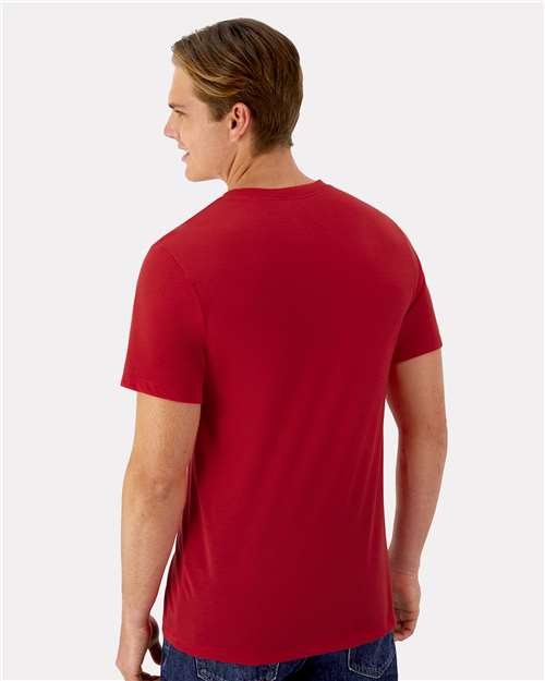 Cool DRI® Cotton Touch T-Shirt - OnModelBack - B10000073 - Athletic Red