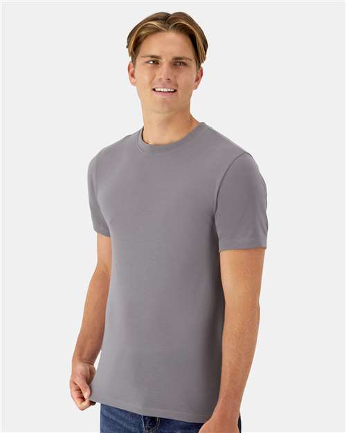 Cool DRI® Cotton Touch T-Shirt - OnModelSide - B10000133 - Graphite