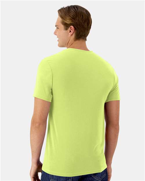Cool DRI® Cotton Touch T-Shirt - OnModelBack - B10000163 - Safety Green