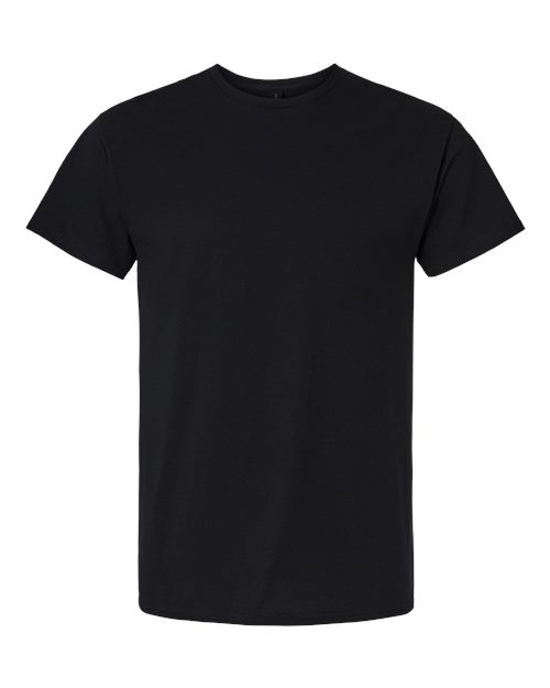 Light Cotton T-Shirt - Front - B02860502 - Black