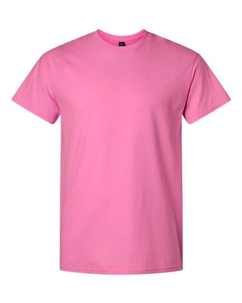 Unisex Light Cotton T-Shirt - Front - B02860302 - Azalea