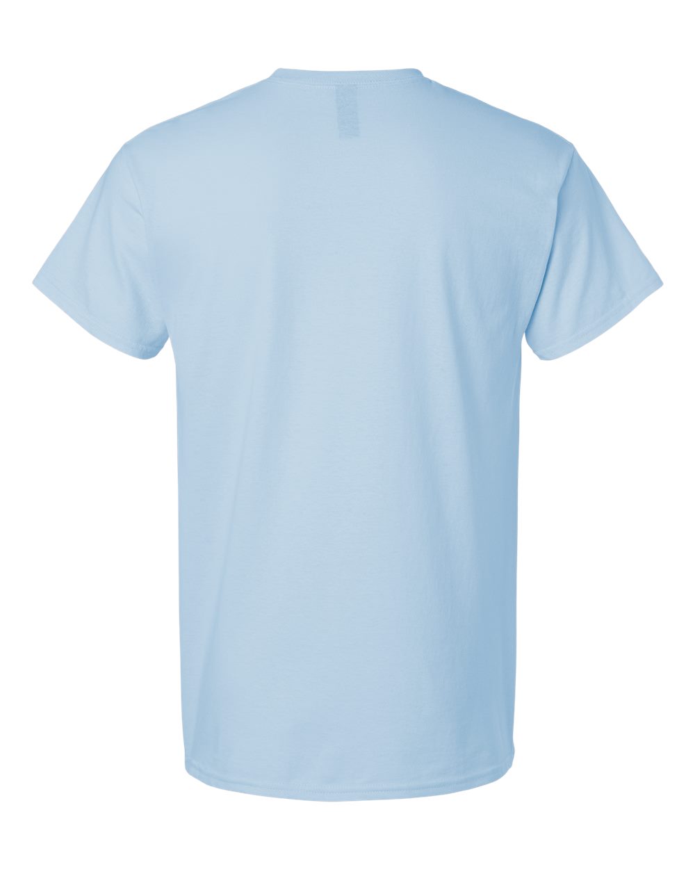 Light Cotton T-Shirt - Back - B02860252 - Light Blue
