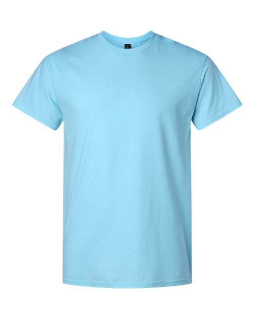 Unisex Light Cotton T-Shirt - Front - B02860602 - Sky