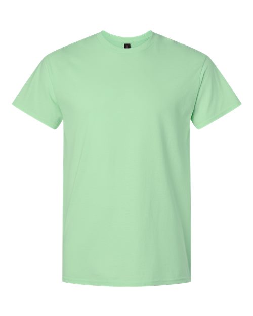 Unisex Light Cotton T-Shirt - Front - B02860172 - Mint Green