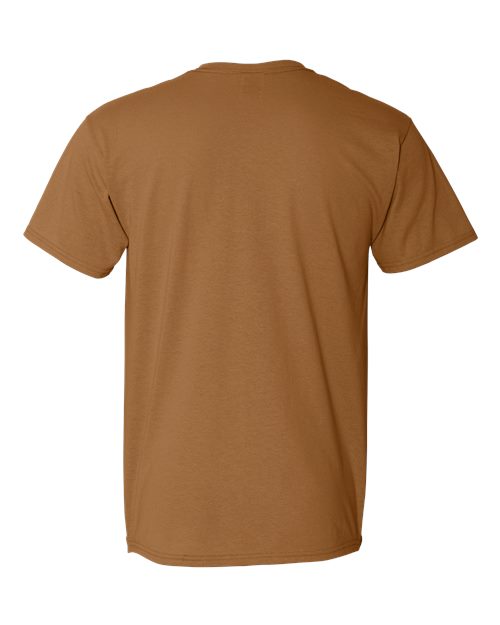 Dri-Power® 50/50 T-Shirt - Back - B06535013 - Golden Pecan