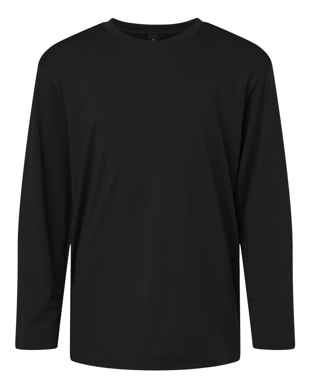 Pro-Lock Youth Performance Long Sleeve T-Shirt - Front - B00996502 - Black