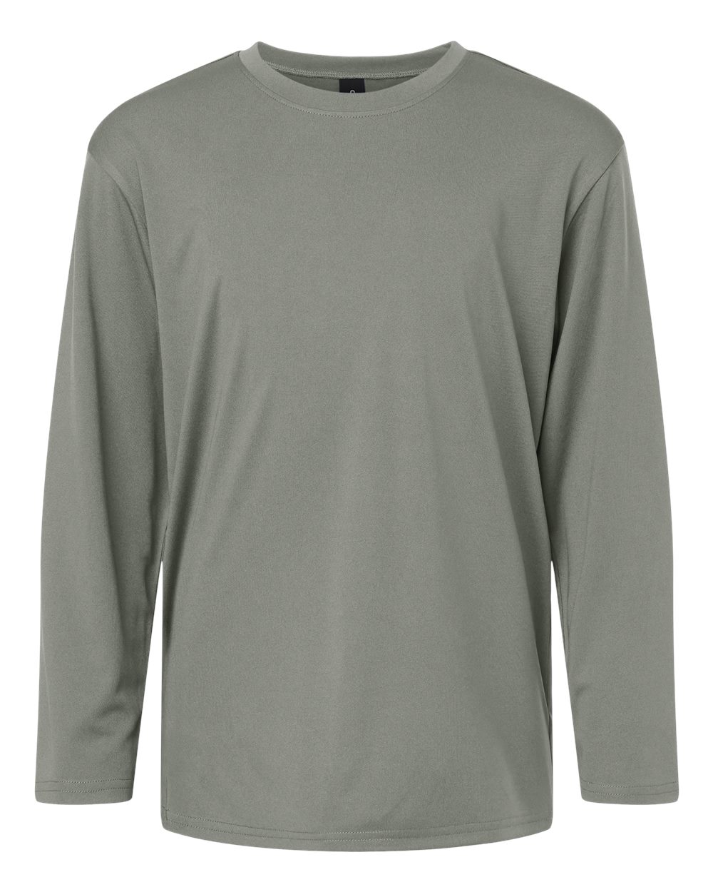 Pro-Lock Youth Performance Long Sleeve T-Shirt - Front - B00996102 - Greystone