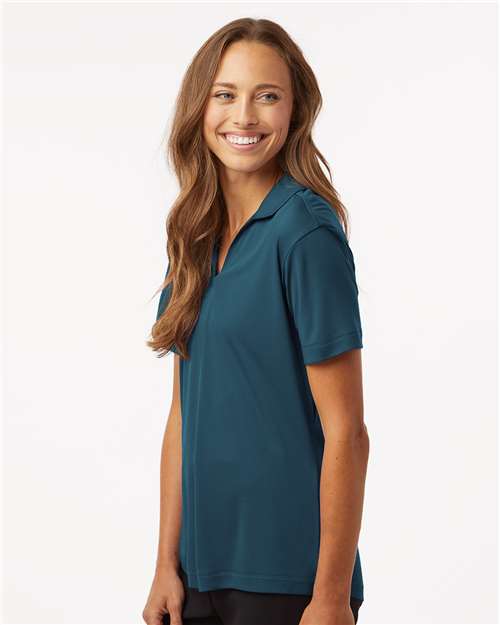 Pro-Lock Women's Performance Polo - OnModelSide - B01896253 - Atlantic Blue