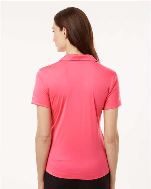 Pro-Lock Women's Performance Polo - OnModelBack - B01896303 - Bright Pink
