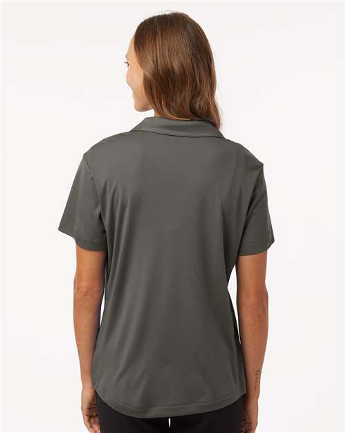 Pro-Lock Women's Performance Polo - OnModelBack - B01896593 - Charcoal