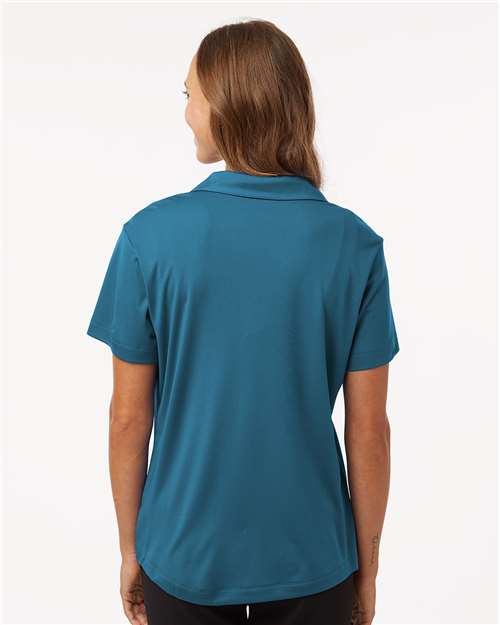 Pro-Lock Women's Performance Polo - OnModelBack - B01896113 - Pacific Blue